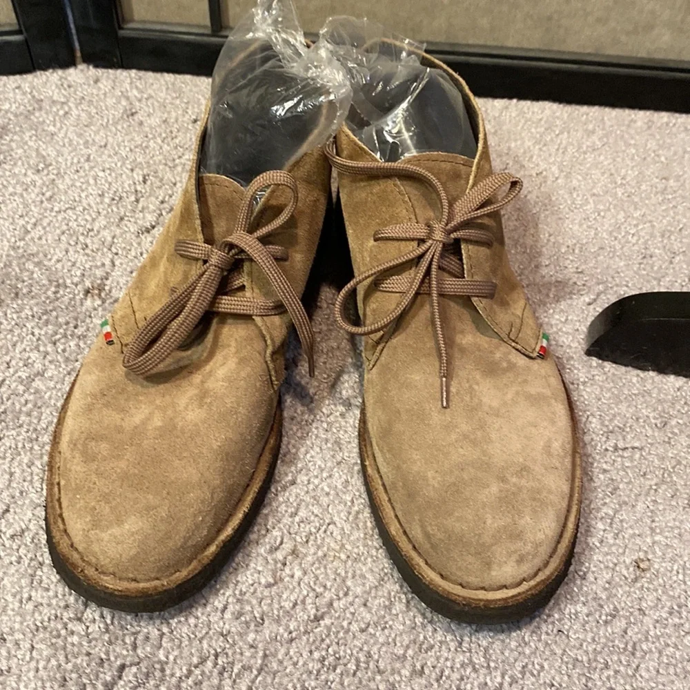 PELLE suede chukka boots - size 39